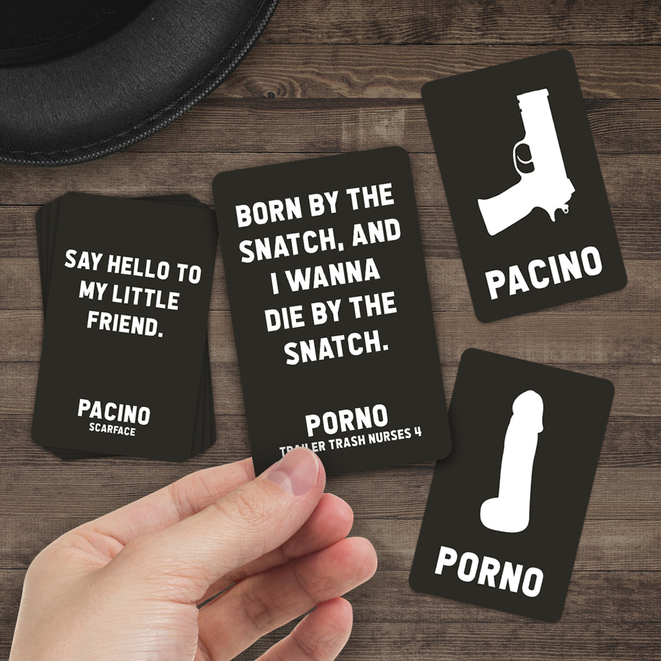 Card game Porno or Pacino - Gift Republic