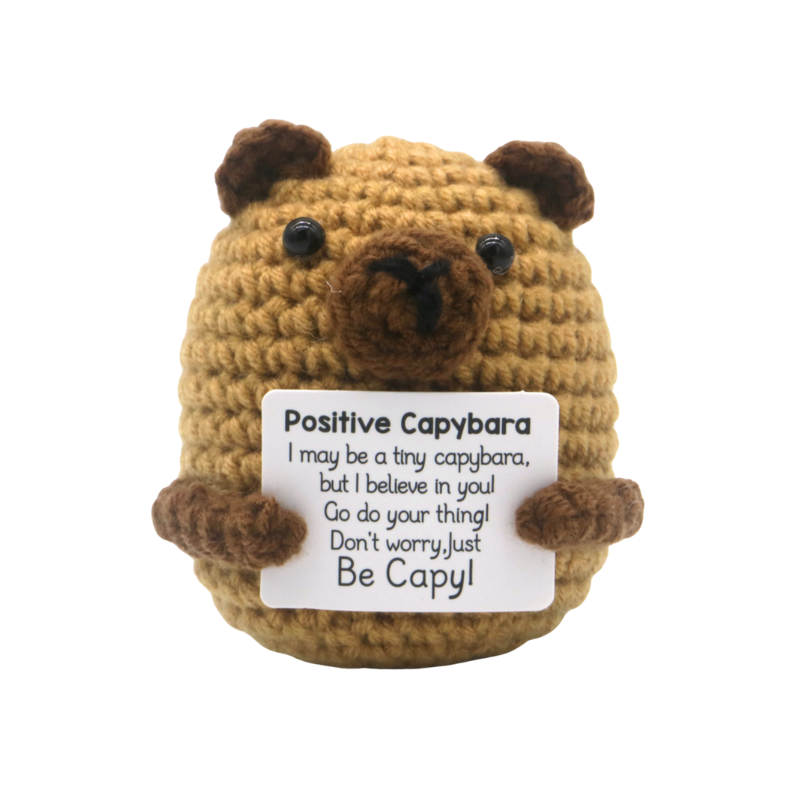 Geluksknuffeltje Positive Capybara