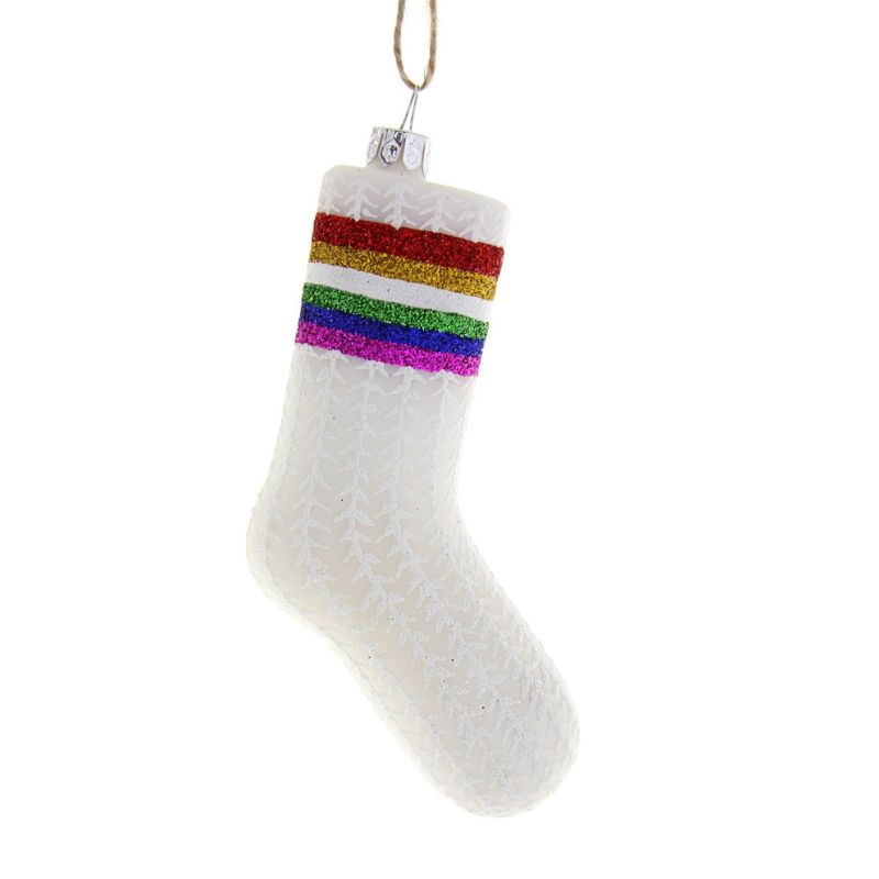 Christmas Ornament Rainbow Sock - Cody Foster 