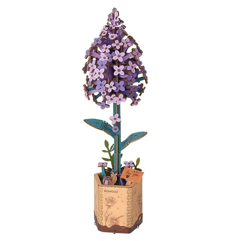 DIY Flower Lilac Lilac - Robotime