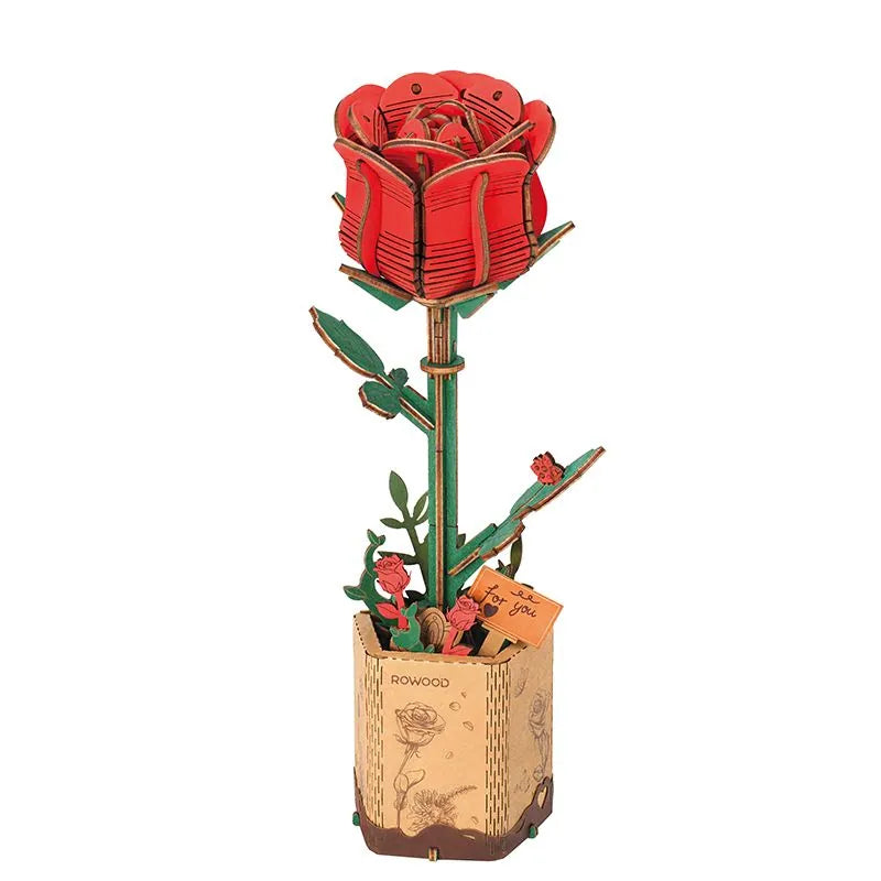 DIY Red Rose - Robotime