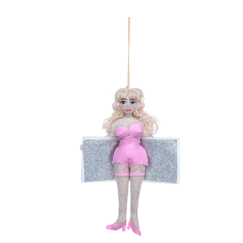 Kerst Ornament Vilt Pop Sabrina Carpenter – Silk Road