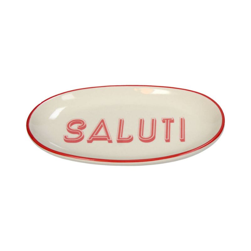 Oval Plate Saluti - Kersten