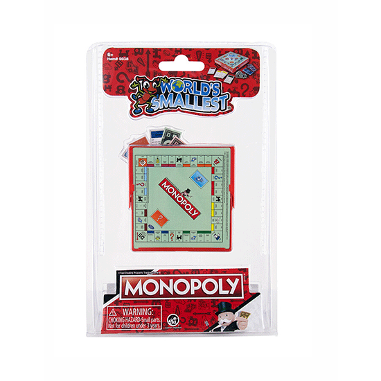 Spel Mini Monopoly - World's Smallest