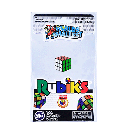 Toy Mini Rubik's Cube - World's Smallest