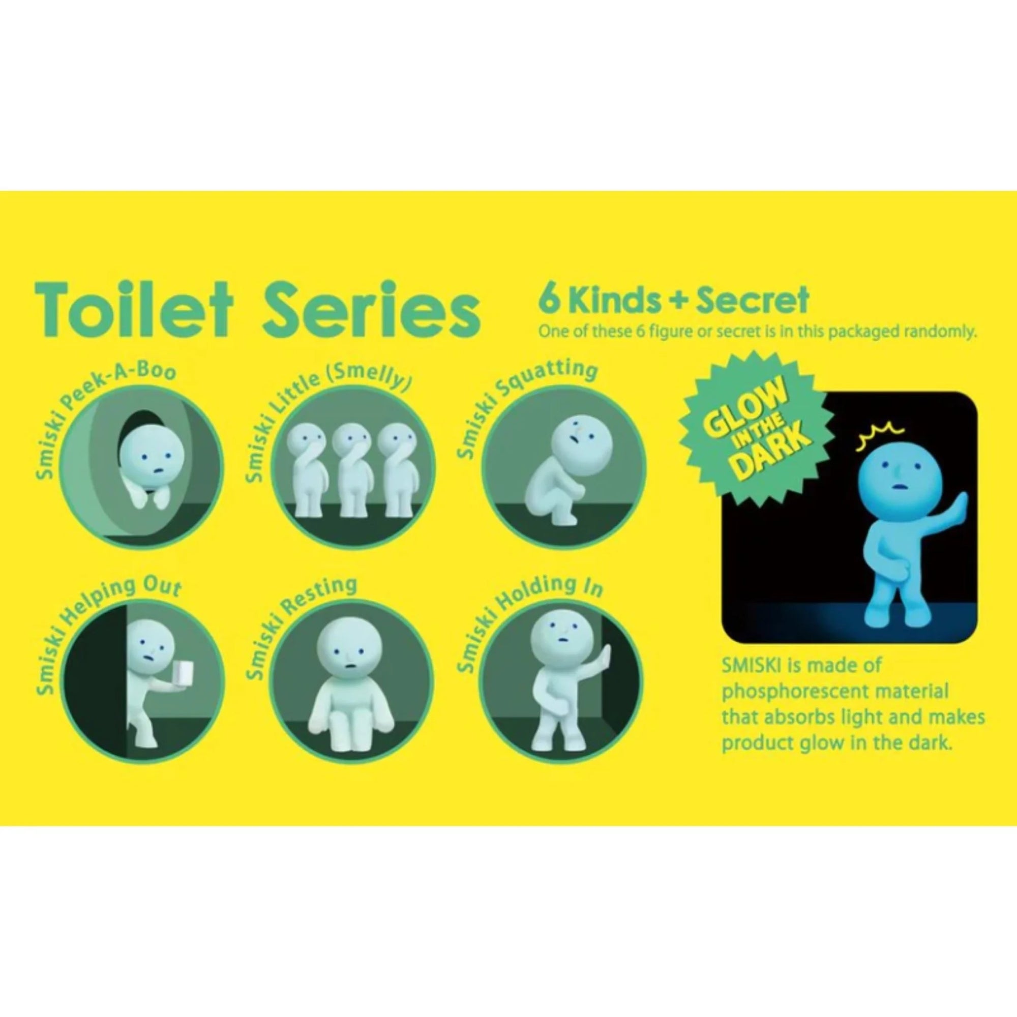 Blind Box Toilet Series - Smiski