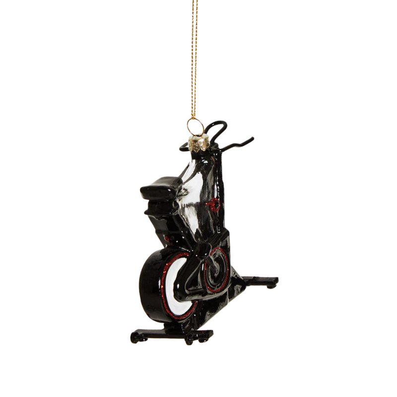 Christmas Ornament Spinning Bike - Yup In De Boom