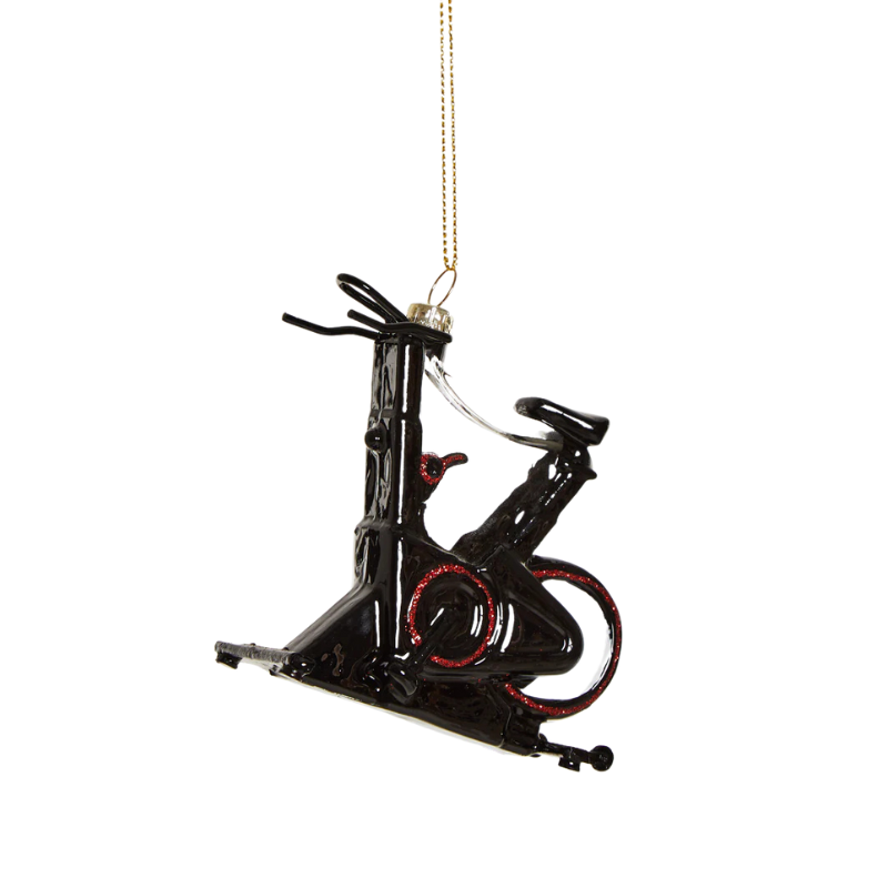 Christmas Ornament Spinning Bike - Yup In De Boom