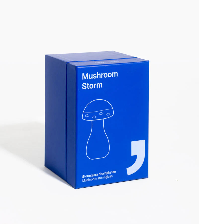 Stormglas Mushroom Blauw - L'avant gardiste