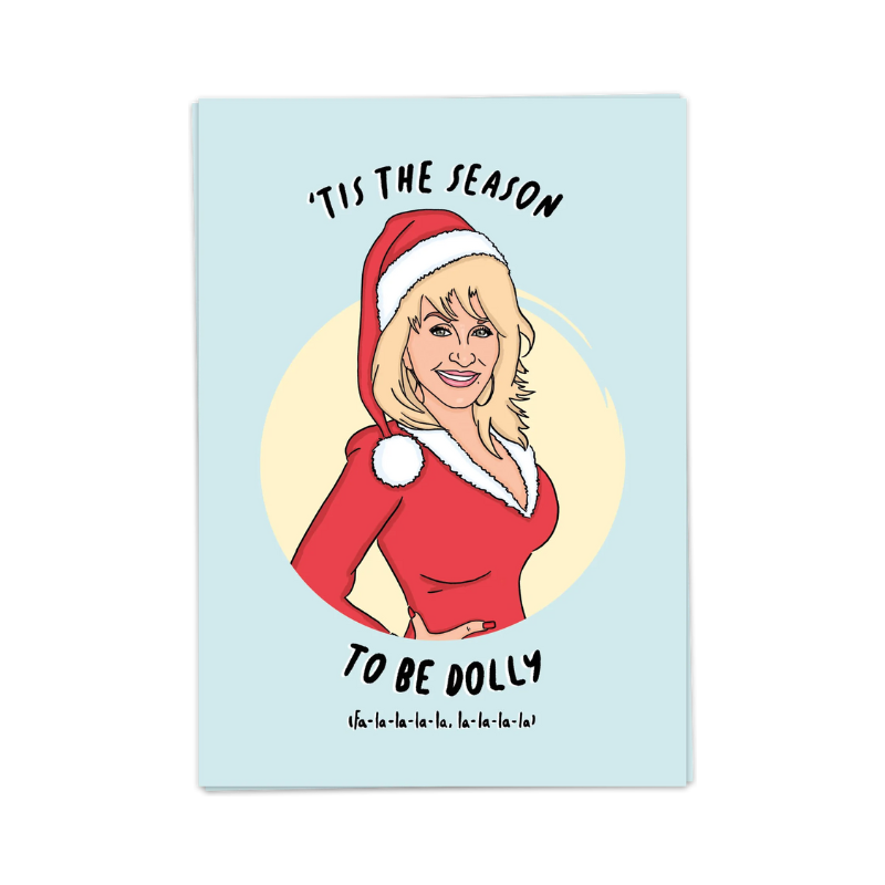 Kaart Dolly Christmas - Kaart Blanche