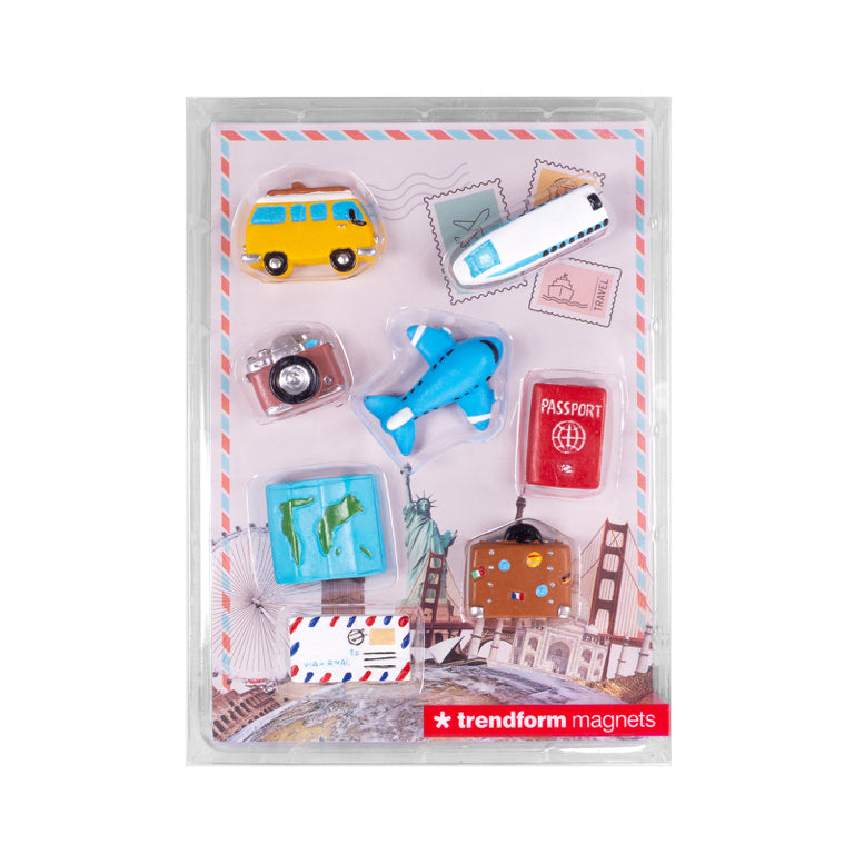 Magneten Travel Set van 8 - Trendform