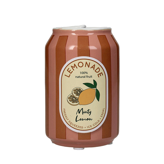 Vaasje Blikje Limonade Lemon - Kersten