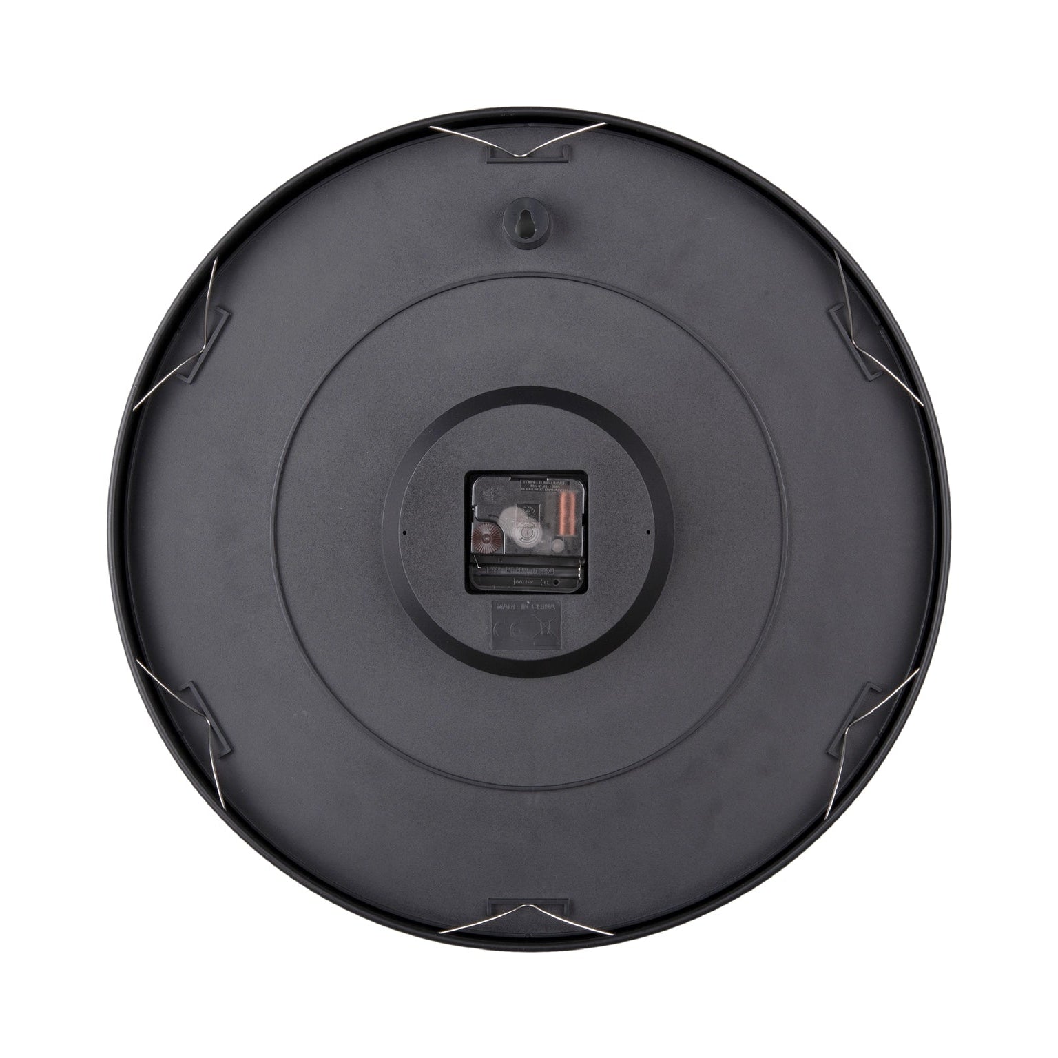 Wandklok Stark Iron Matt Honey Yellow - Karlsson