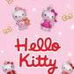 Kerst Ornament Hello Kitty Roze met Teddybeer - Vondels