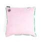 Kussen Groen/Roze - Helio Ferretti