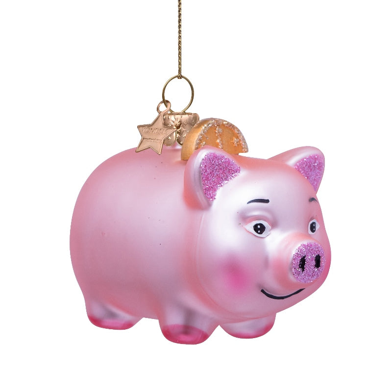 Kerst Ornament Piggy Bank - Vondels