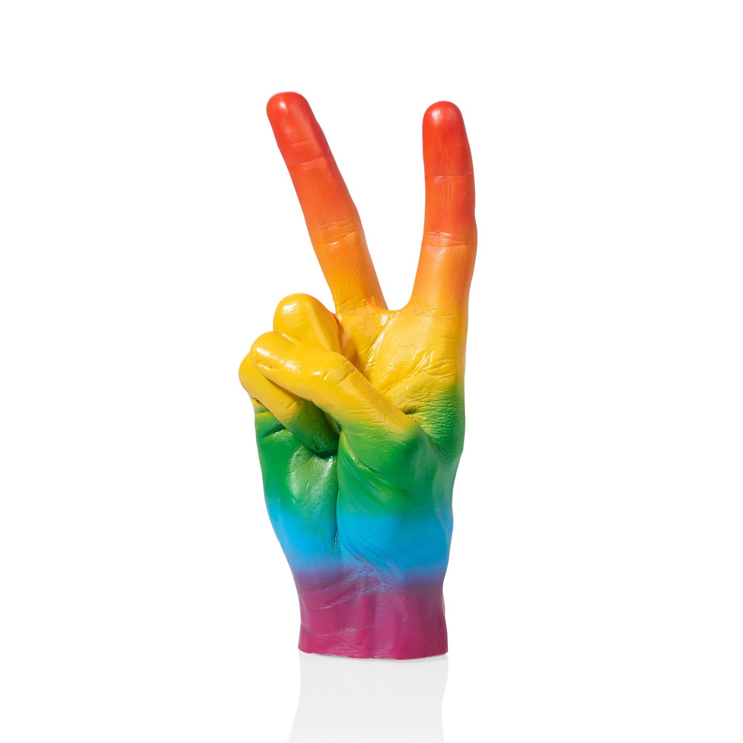 Sculptuur Peace Regenboog - Bitten