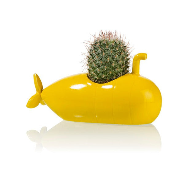 Plantenpot Onderzeeër Geel Small - Bitten