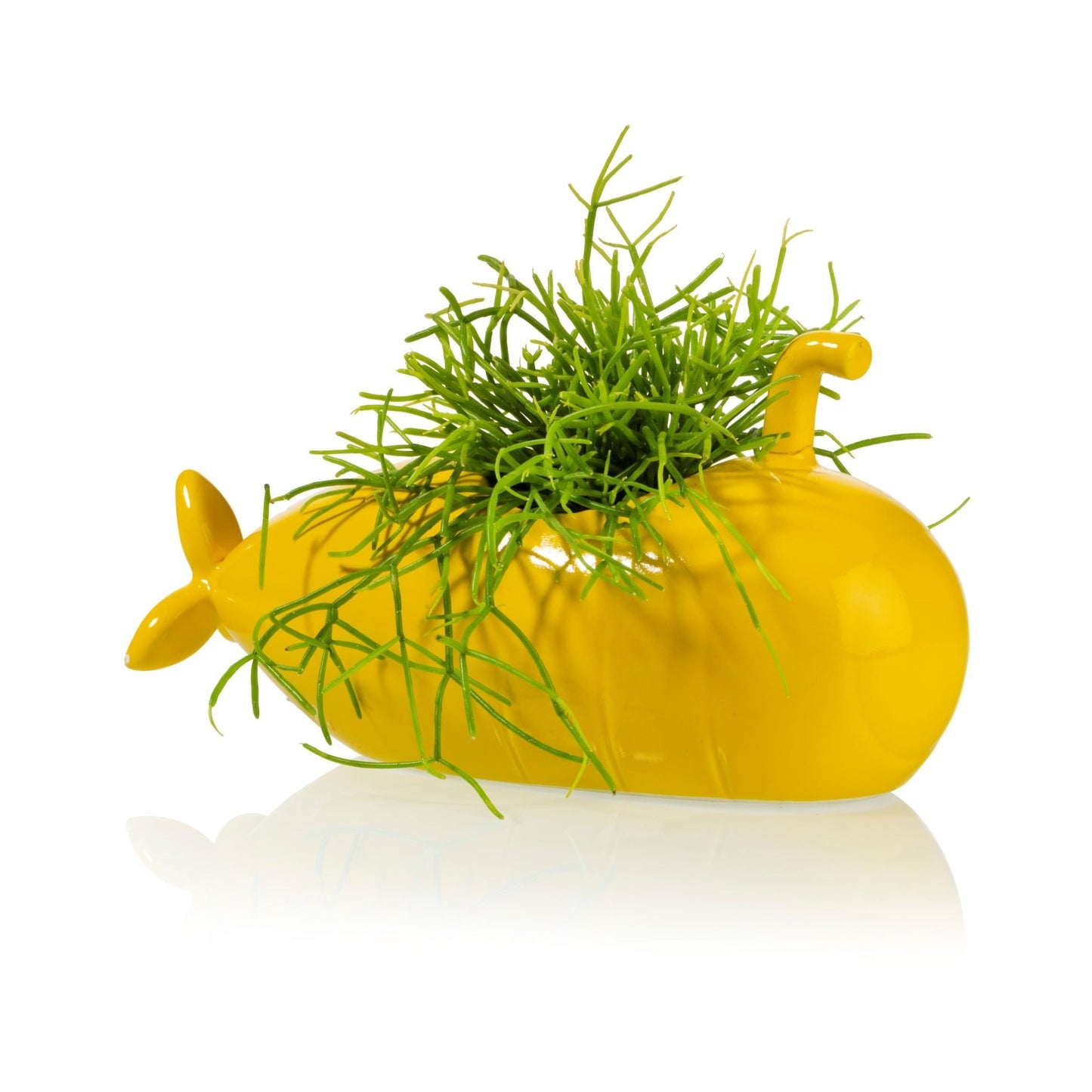 Plant Pot Submarine Yellow Medium - Bitten
