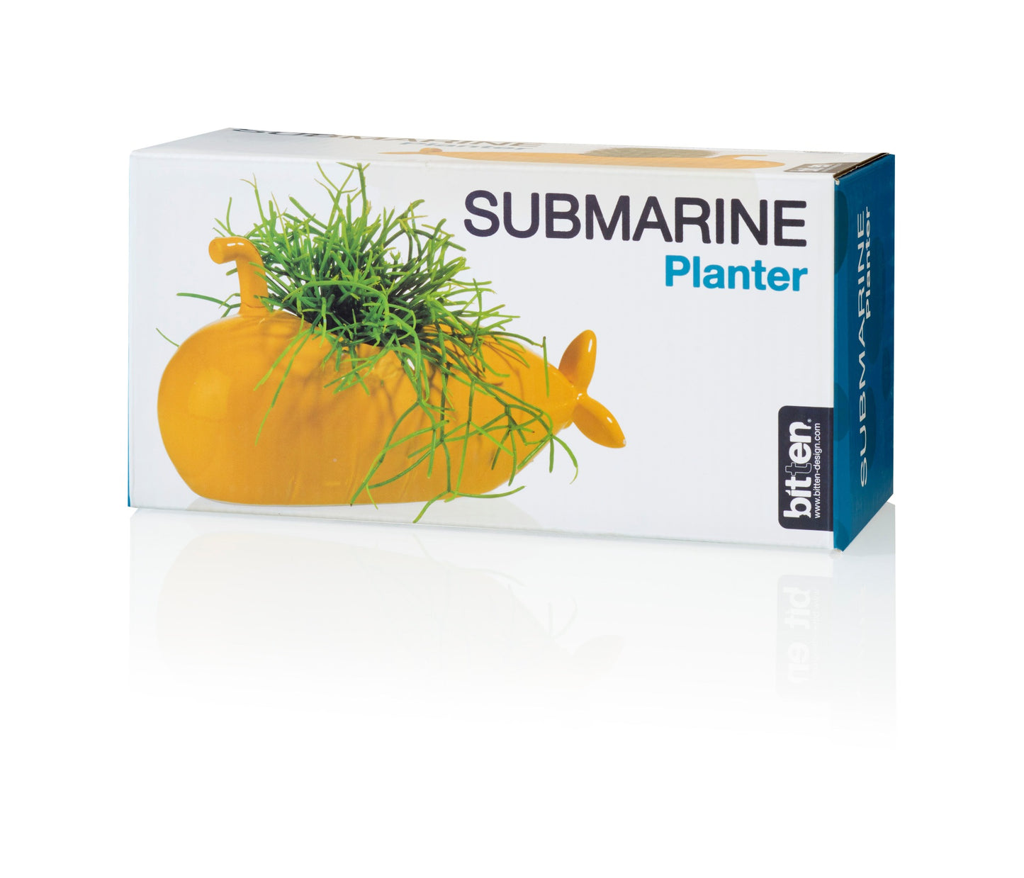 Plant Pot Submarine Yellow Medium - Bitten