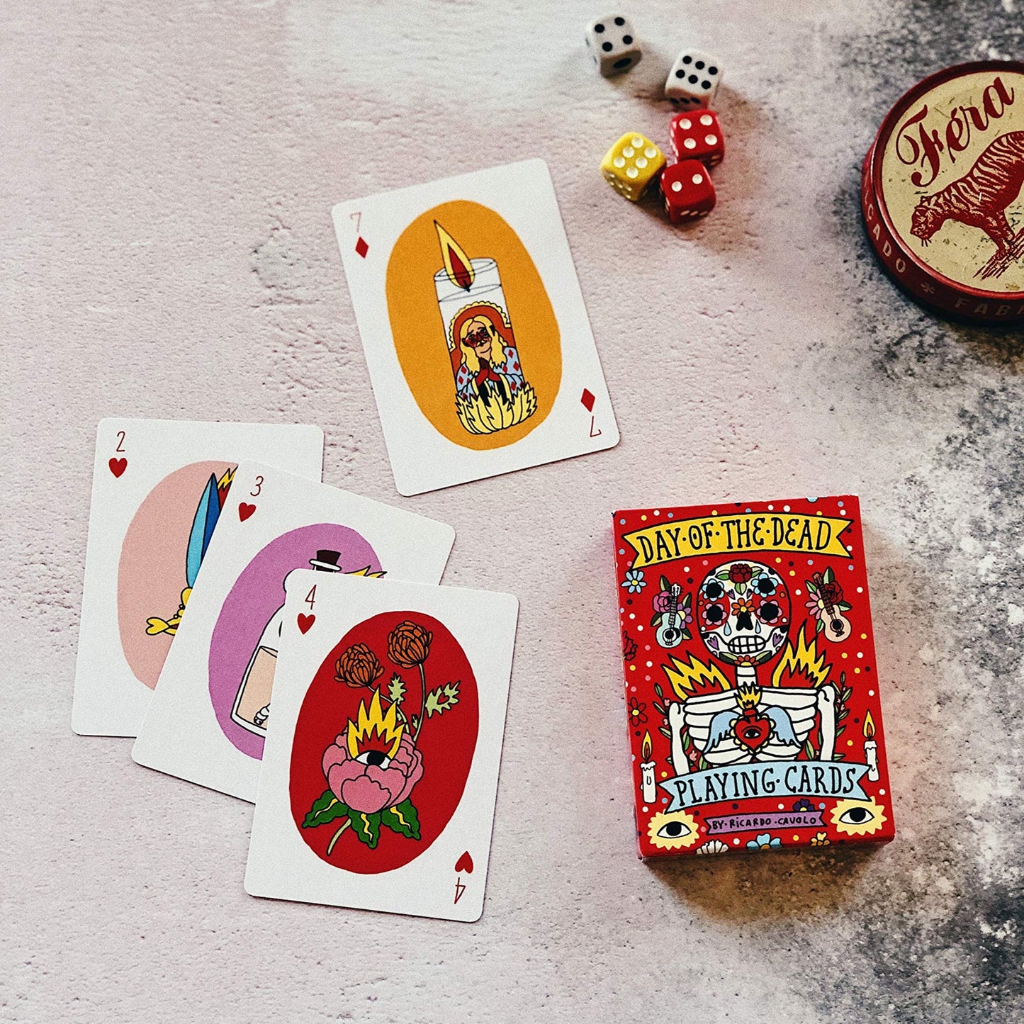 Playing Cards Day Of The Dead - Laurence King
