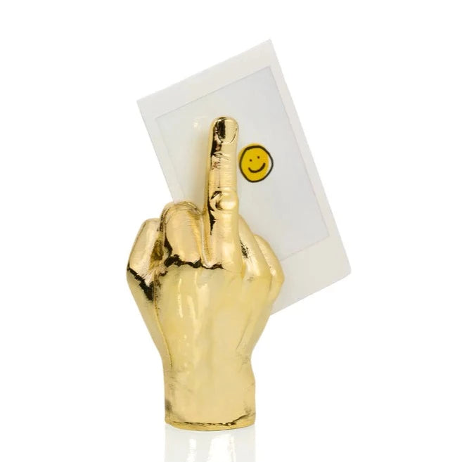 Photo Holder Magnetic The Finger Gold - Bitten