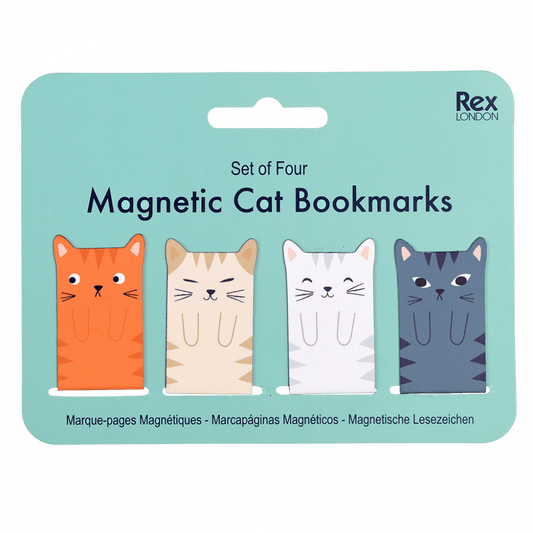 Bookmark Magnetic Cat - Rex London