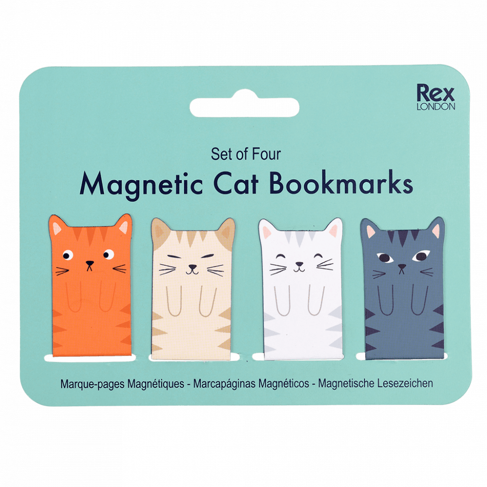 Boekenlegger Magnetisch Kat - Rex London