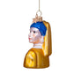 Christmas Ornament Girl with a Pearl Earring - Vondels 