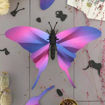 Papieren Swordtail Vlinder - Assembli