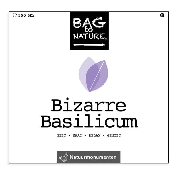 Kweekset Bizarre Basilicum - Bag To Nature