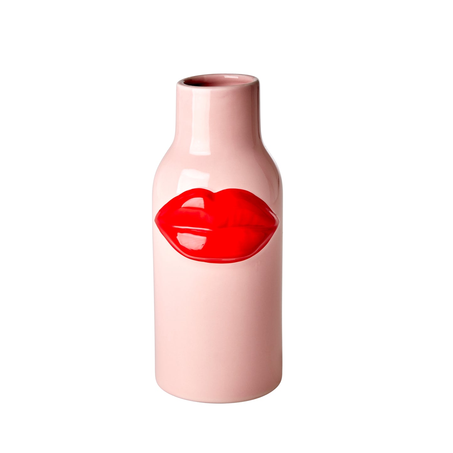 Vase Red Lips - Rice
