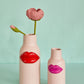Vase Red Lips - Rice