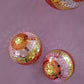 Decoration Disco Ball Gold/Pink Medium - Rice
