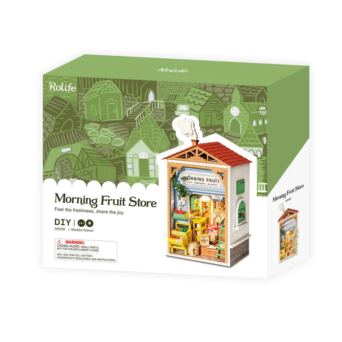DIY Miniatuurhuis Sweet Morning Fruit Store - Robotime