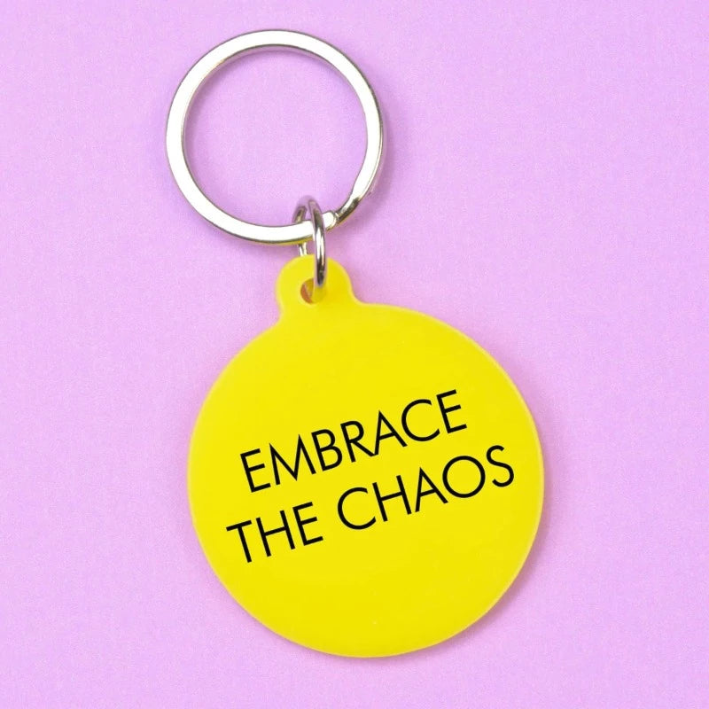 Keychain Embrace The Chaos - Flamingo Candles