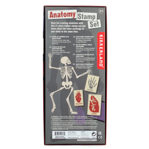 Stamp set Anatomy - Kikkerland
