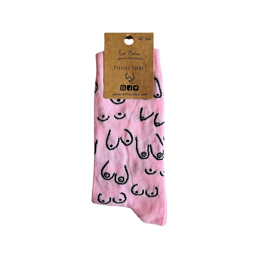 Socks Titties Pink - Eat Mielies