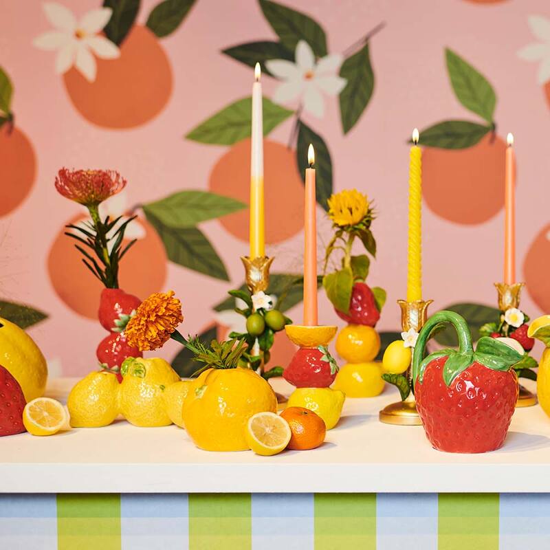 Vase Strawberry Orange Lemon - Kersten