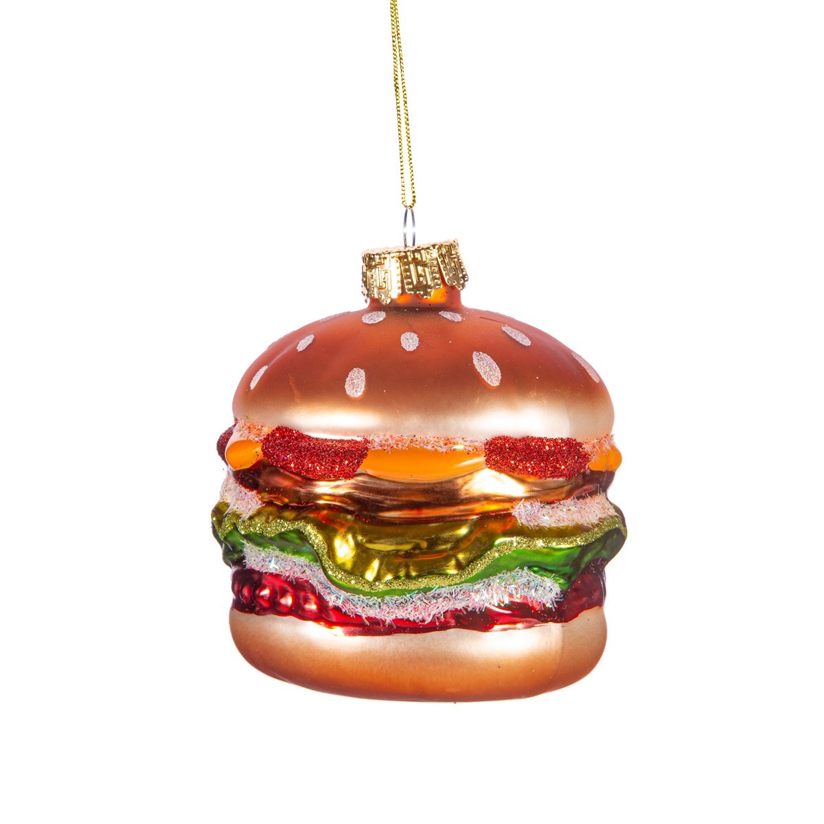 Weihnachtsschmuck Hamburger - Sass &amp; Belle 