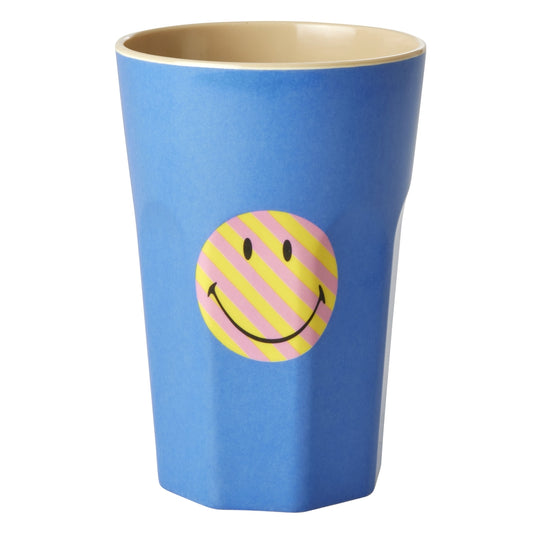 Mug Melamine Smiley Blue - Rice