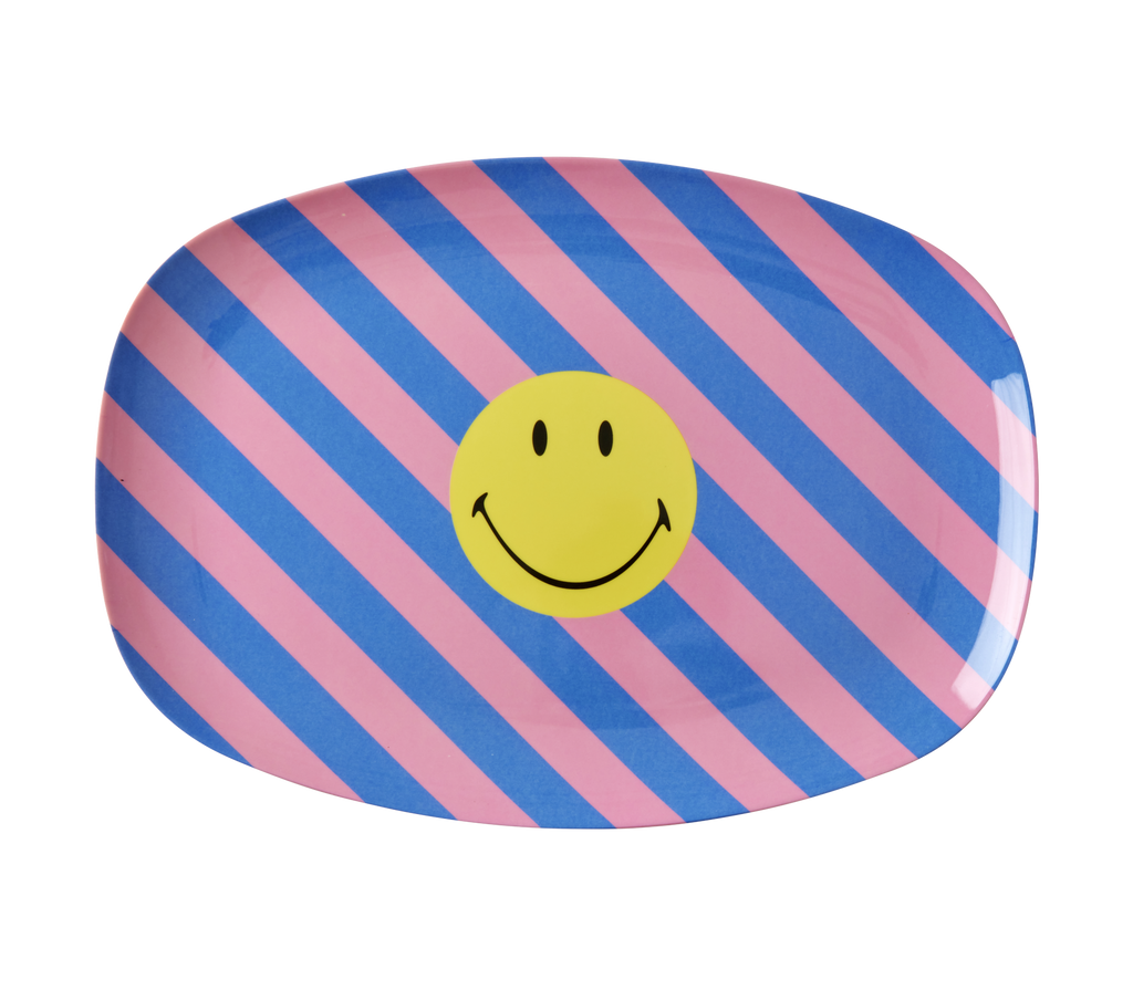 Bord Melamine Smiley Striped - Rice