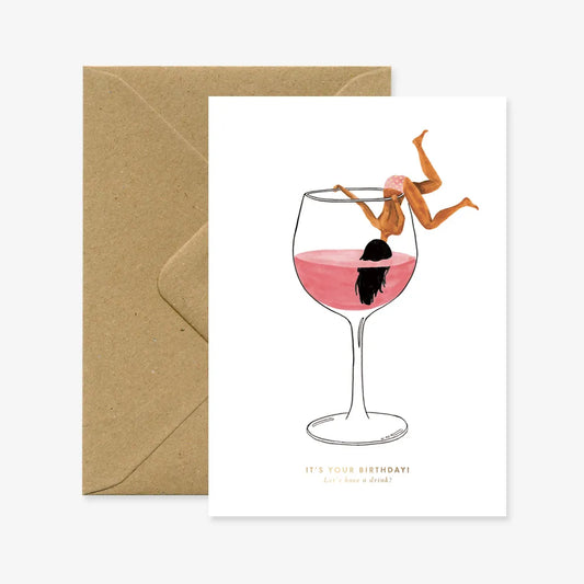 Card Just A Drink - All The Ways To Say