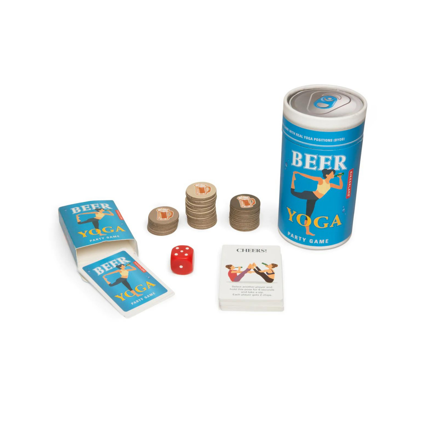 Drinking Game Beer Yoga - Kikkerland