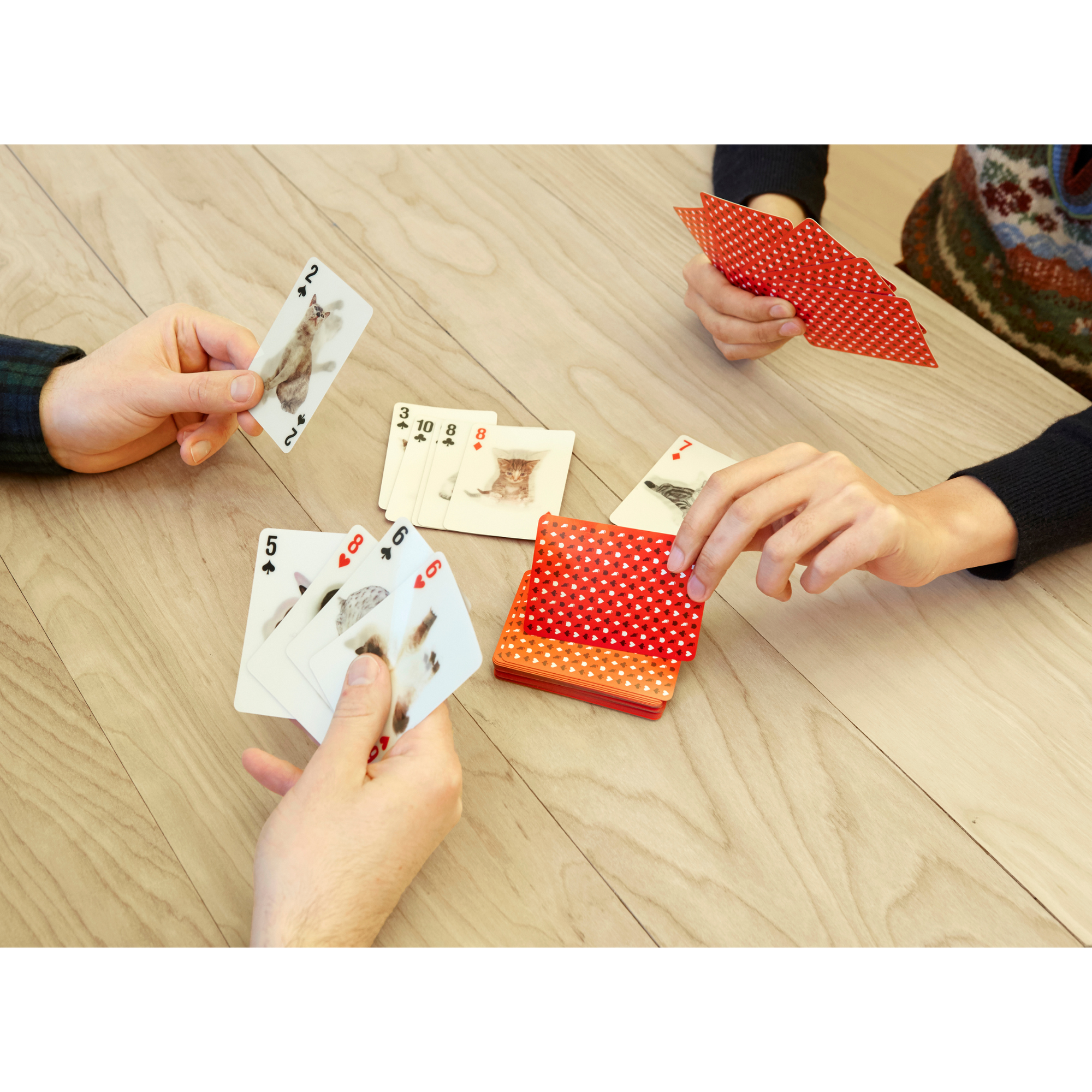 Playing Cards Cat 3D - Kikkerland