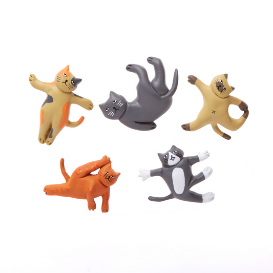 Magnets Cat Yoga - Kikkerland
