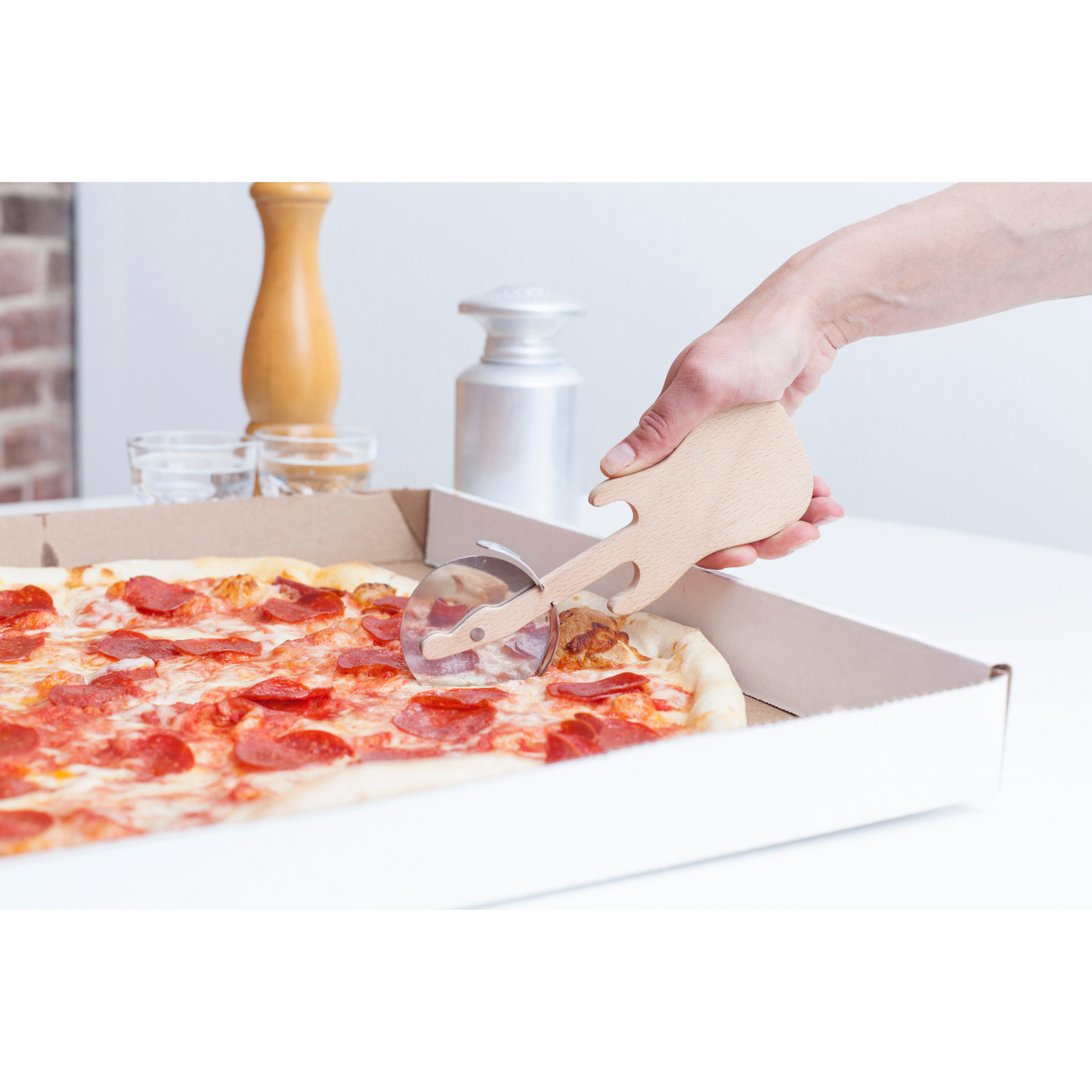 Pizzaschneider-Gitarre – Kikkerland