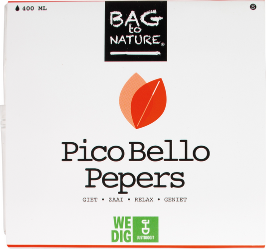 Kweekset Pico Bello Pepers- Bag To Nature