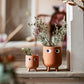 Plant pot Terracotta Little Leggy - Sass &amp; Belle