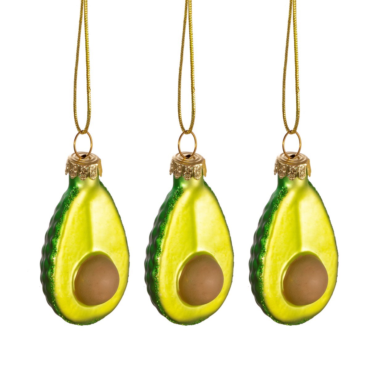 Weihnachtsschmuck-Set Avocado – Sass &amp; Belle 